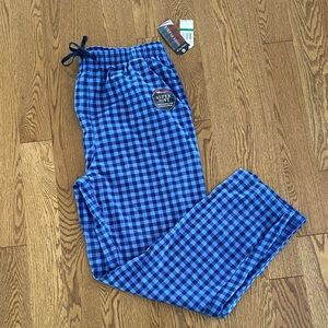 Nautica Blue Checkered Lounge Pants